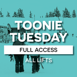 1pm to 5pm All Access lift ticket