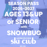 Adult or Senior W/Snowbug