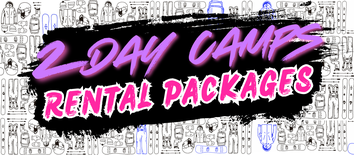 Two Day Camps Rental Equipment Package