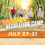 Summer Recreation Camp  -  week of July 27 to 31