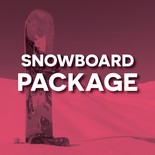 Ski or Snowboard Package - 3 or 4 Weeks