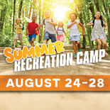 Summer Recreation Camp  -  week of August 24 to 28